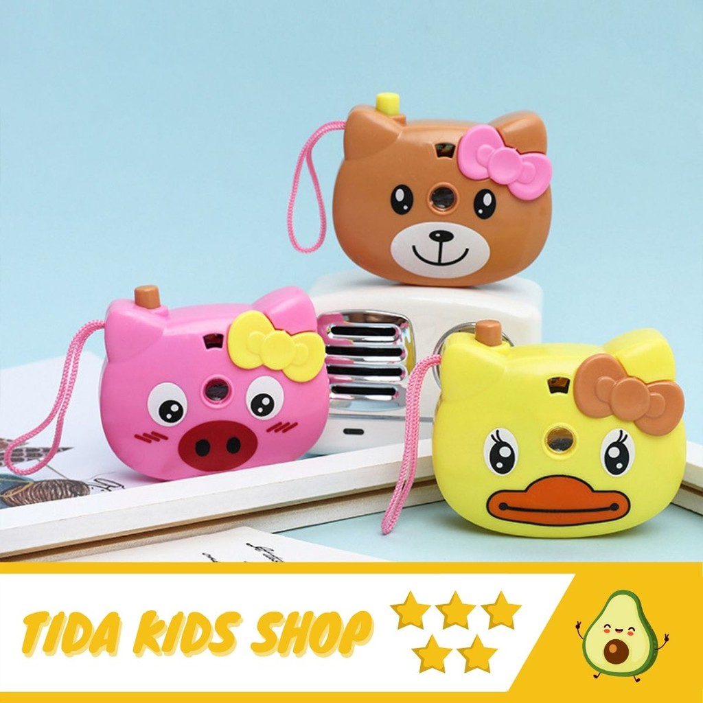 Máy Chụp Ảnh Mini Cho Bé, Đồ Chơi Máy Chiếu Mini Có Đèn Led Chiếu Sáng Giá Tốt ❤️ Freeship ❤️ TiDa Kids Shop