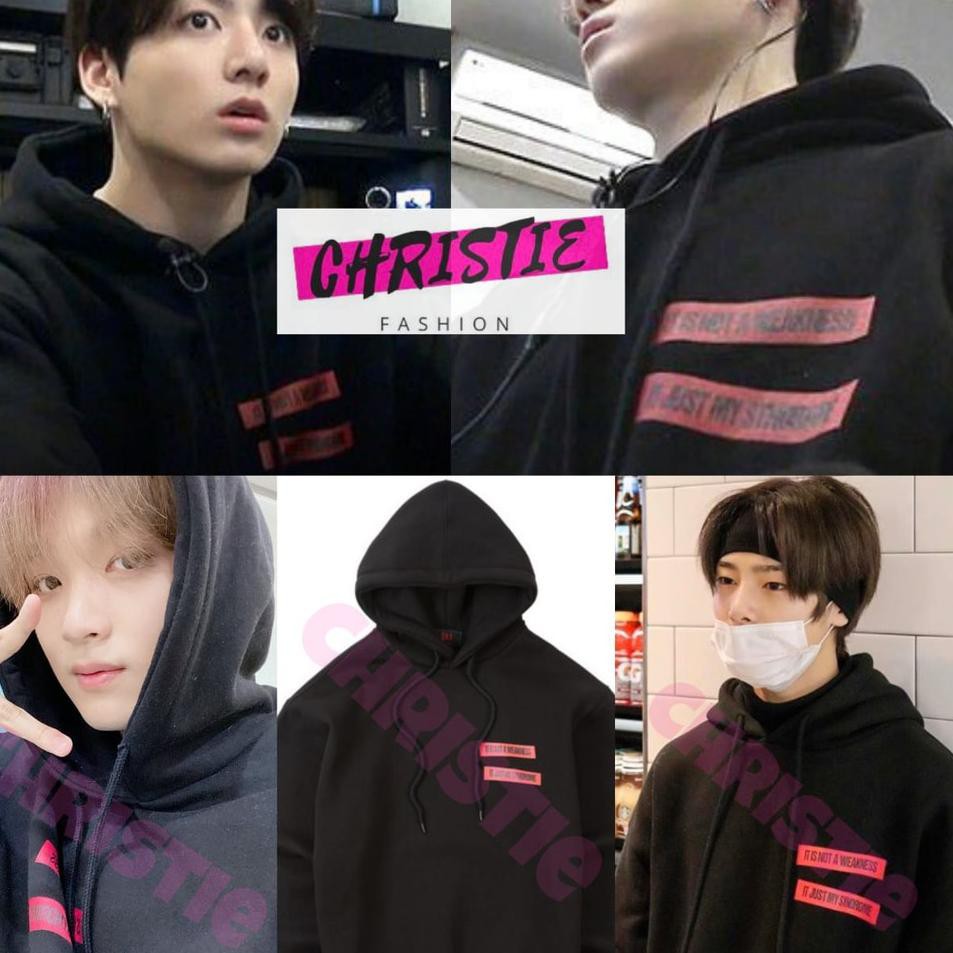 Áo Hoodie In Hình Nhóm Nhạc Kpop It Just My Hoodie M-Xxl / Jumper Jungkook Haechan I.N Beomgyu Bts Nct 127