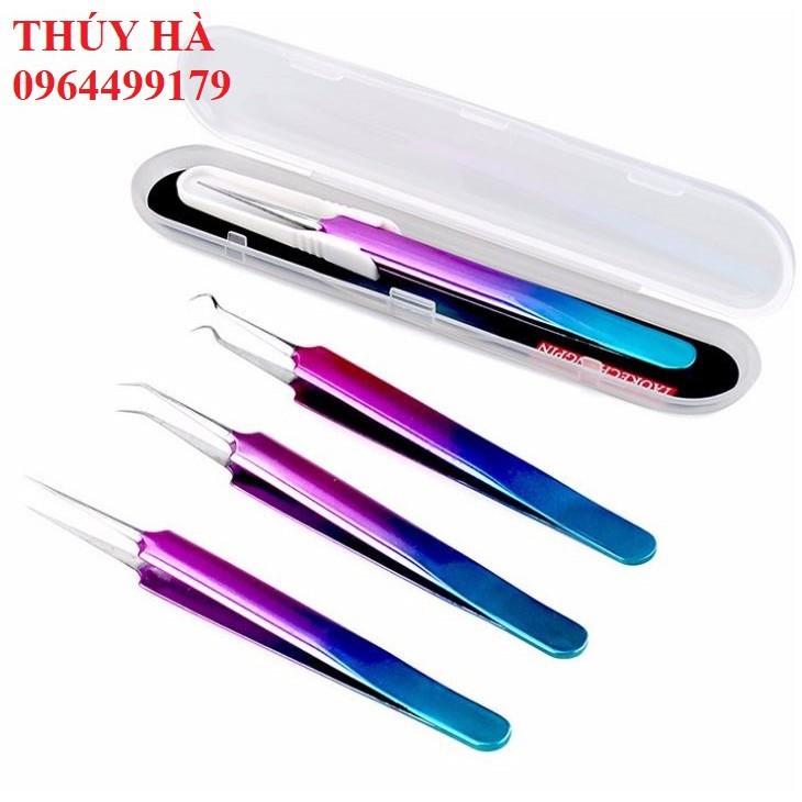 Nhíp tách kim 7 màu NỐI MI_keo nối mi_dụng cụ nối mi_THÚY HÀ