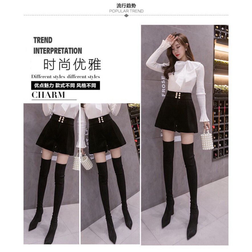 QUẦN SHORT CẠP CAO 6 CÚC XINH | BigBuy360 - bigbuy360.vn