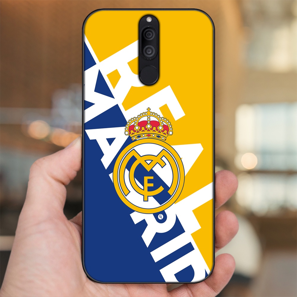 Ốp lưng Huawei Nova 2i viền đen in hình Real Madrid