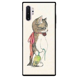 Ốp lưng samsung note 10 - note 10 plus - mèo và chuột