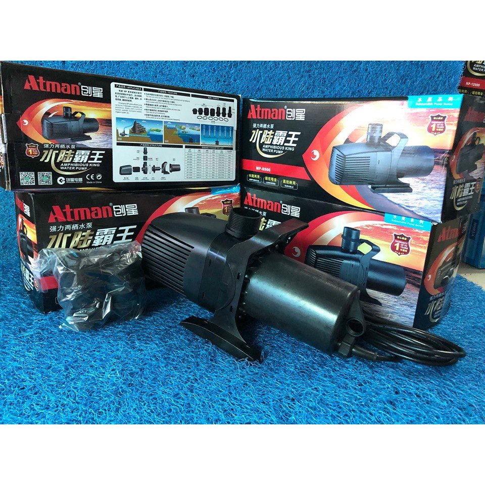 Máy bơm Atman MP 5500- 6500- 7500- 8500- 9500- 12000- 15000- 18000- 20000 mới 100% hỏa tốc