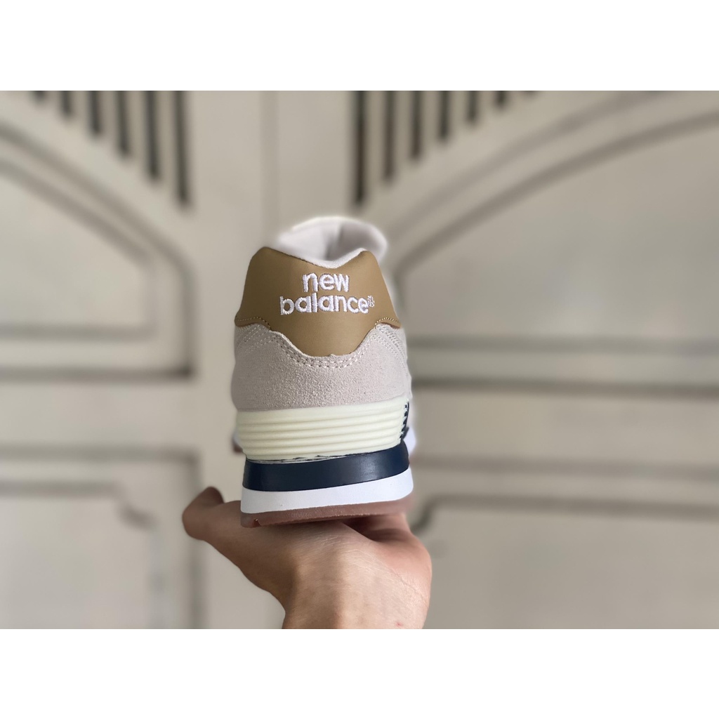 Giày NB 574 Classic Grey Blue- Xanh than Bản Cao cấp | BigBuy360 - bigbuy360.vn