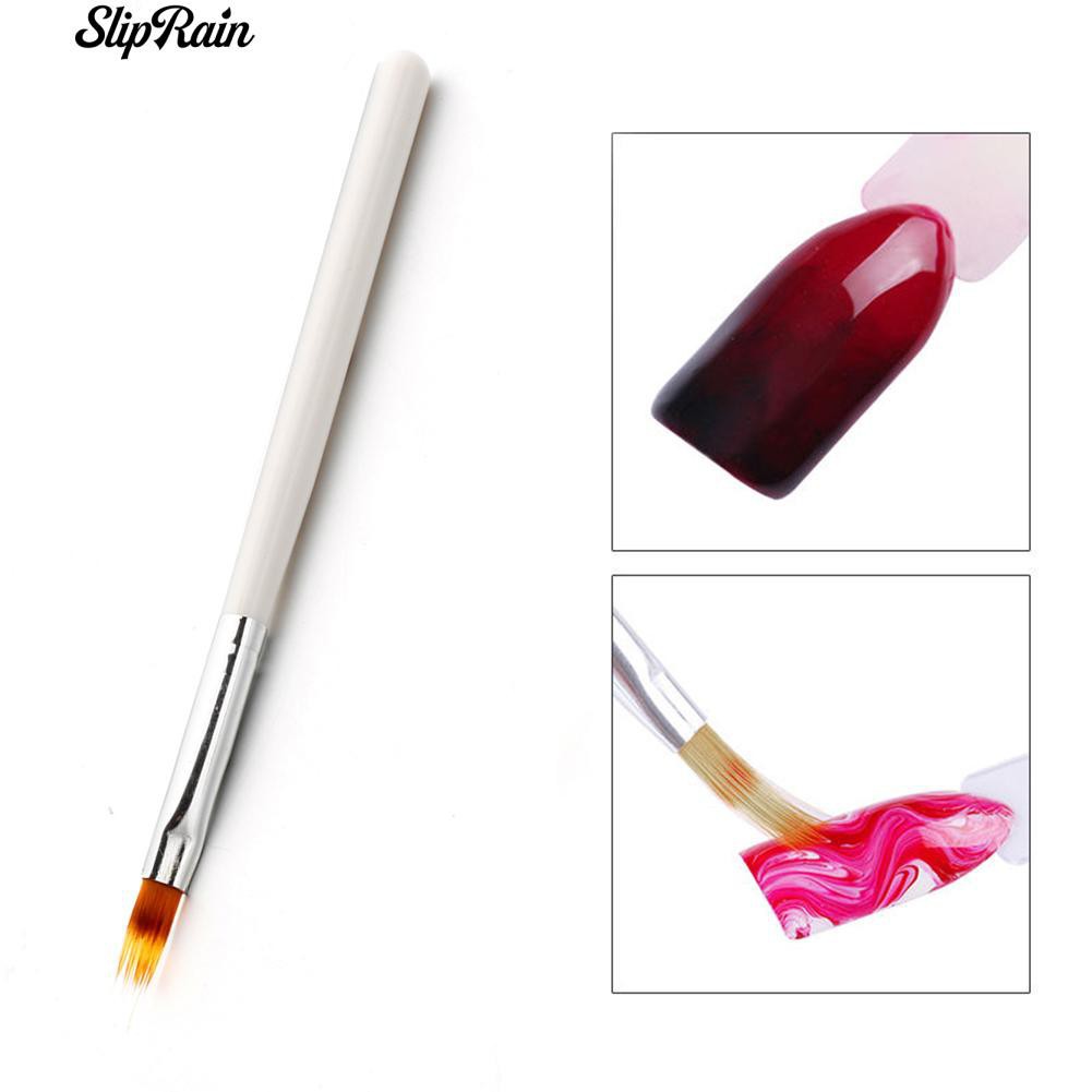 ♥ UV Gel Gradient Painting Pen Brush Plastic Handle Manicure Nail Art Tool