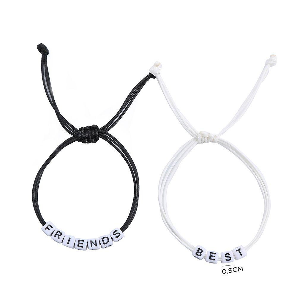 Vòng Tay Dây Bện Phối Hạt Dễ Điều Chỉnh Thời Trang Cho Nam Và Nữ