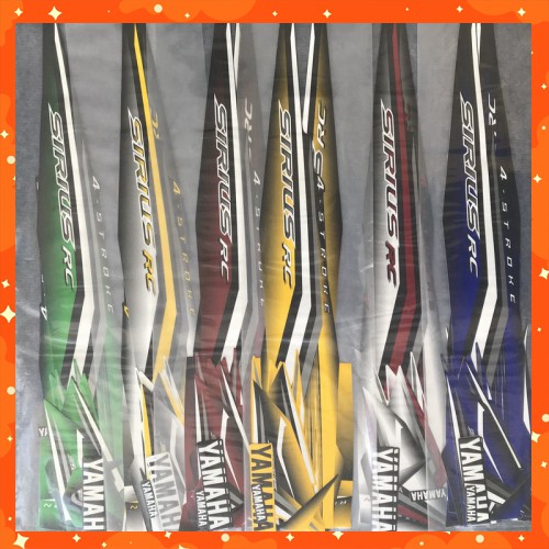 [XẢ RẺ] Tem dán xe máy Sirius RC, tem 3 lớp