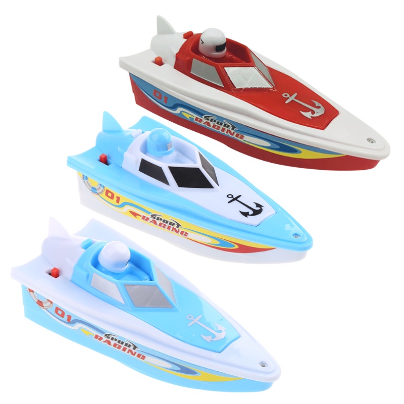 Mini Boat Toy Bath Boat Educational Mini Speedboat Model Toy Mini Yacht Toy
