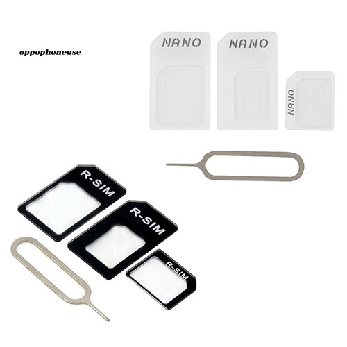 Thiết Bị Chuyển Đổi Sim Nano 3 Trong 1 Từ Sim Sang Micro Sim Tiêu Chuẩn