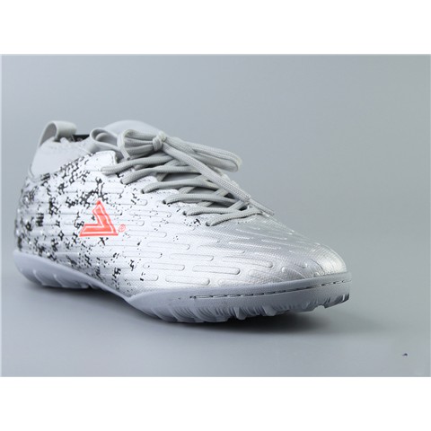 Giày bóng đá sân cỏ nhân tạo chính hãng MITRE, màu trắng bạc