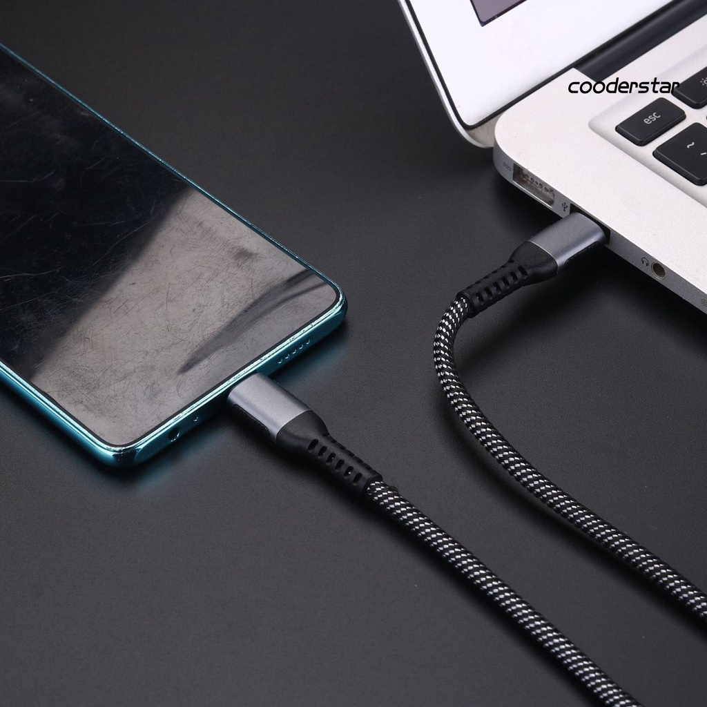 Cáp sạc nhanh ZJ-DN 5A PD 100W Type-C sang Type-C 2 trong 1 cho laptop