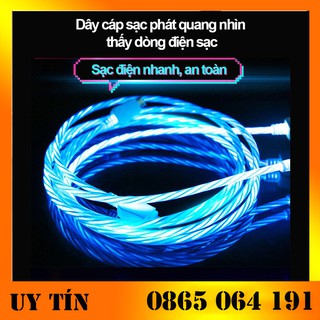 Cáp sạc phát sáng - Cáp sạc chạy đèn