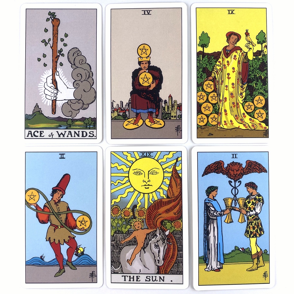 Bộ Bài Tarot Chính Hãng Kèm Sách Hướng Dẫn