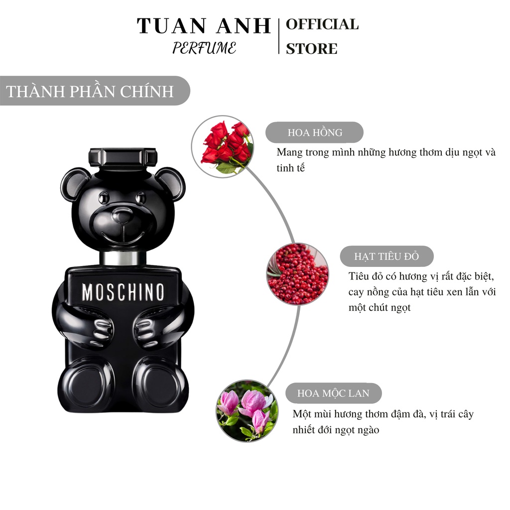Nước hoa nam nữ cao cấp Moschino Toy Boy – Toy 2 chính hãng giá Tốt TUAN ANH PERFUME