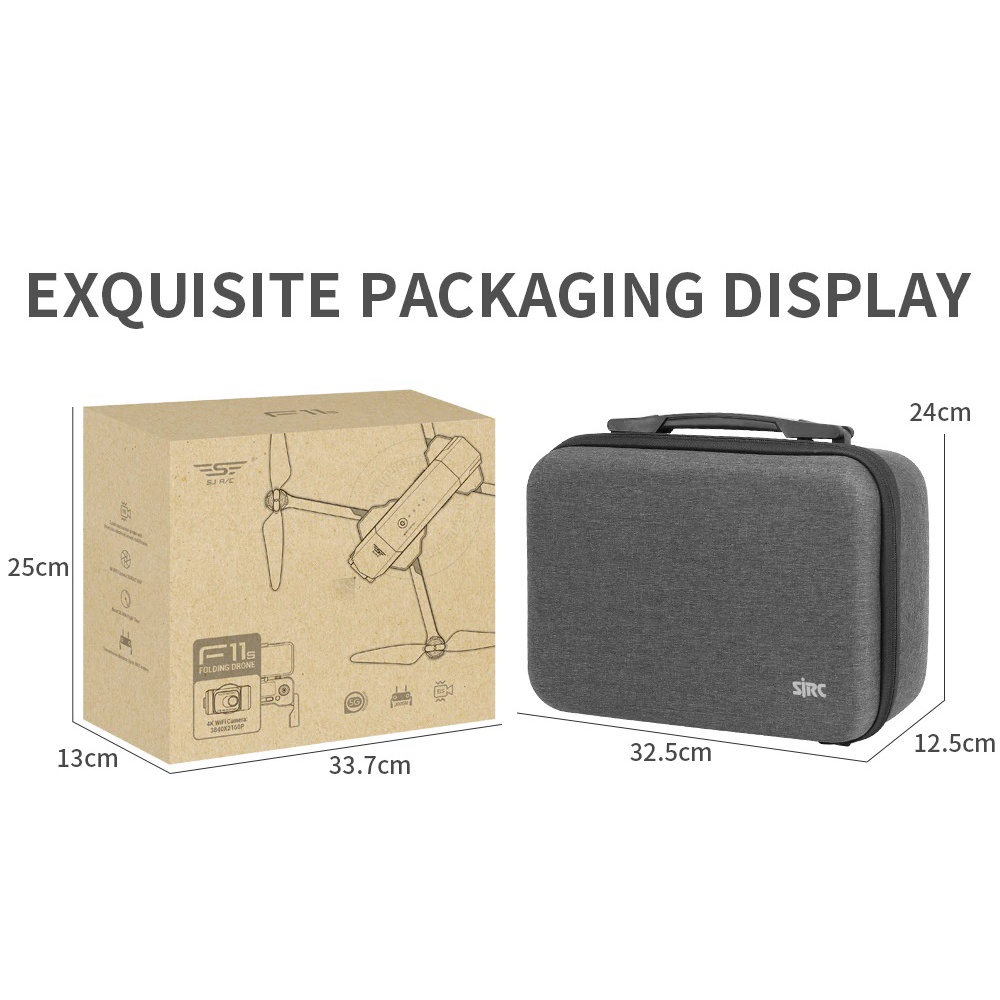 Flycam f22s 3,5Km - F11s 4K Pro 3Km 2021 – Gimbal 2 trục EIS xa 3Km 4K – Chính hãng SJRC - BH 3 tháng