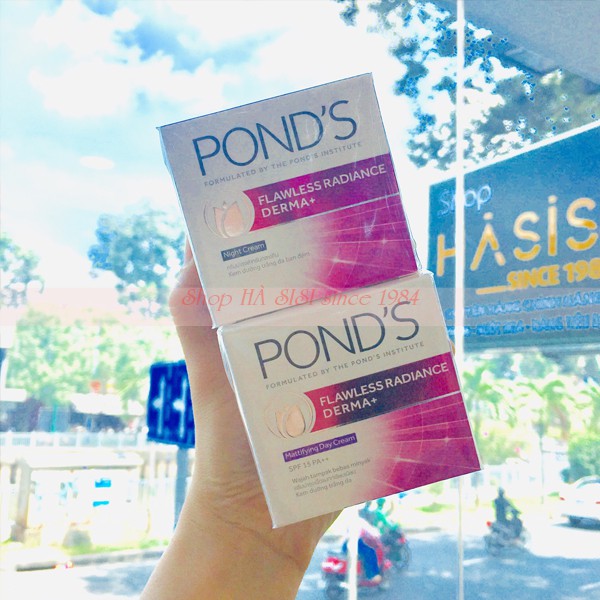 KEM DƯỠNG TRẮNG DA POND'S Flawless Radiance Derma+ Mattifyling Cream 50g