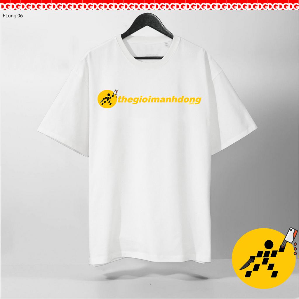 Áo thun THẾ GIỚI MANH ĐỘNG cotton mềm basic áo phông local brand