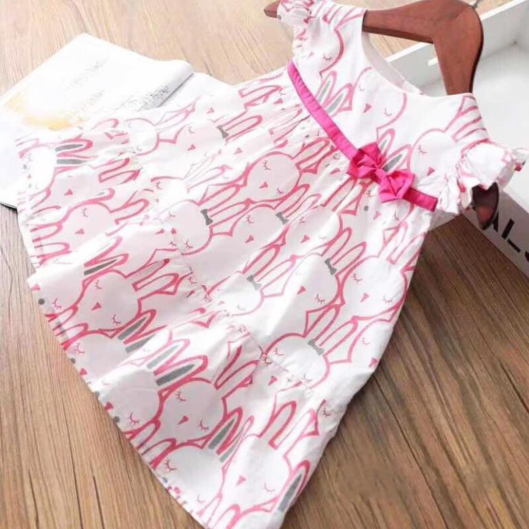ĐẦM THỎ HỒNG ĐÍNH NƠ XINH XINH XẮN