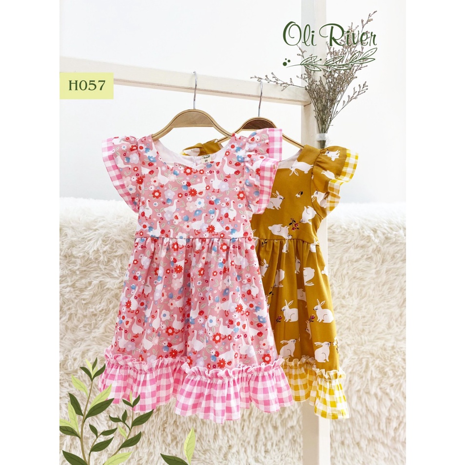 ĐẦM CÁNH TIÊN BÈO NHÚNG IN HÌNH ĐỘNG VẬT DỄ THƯƠNG