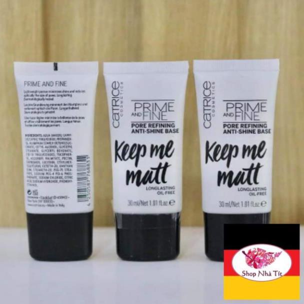 Kem lót cartrice làm hồng da,bắt kem nền và phấn mùa hè không bị nhờn (hàng nội địa Đức)
