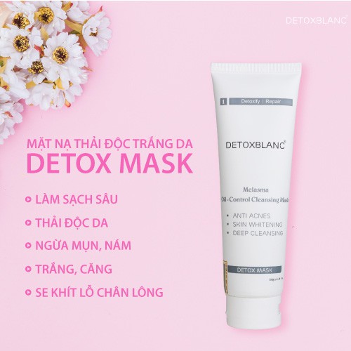 Detox Mask - Mặt nạ thải độc trắng da