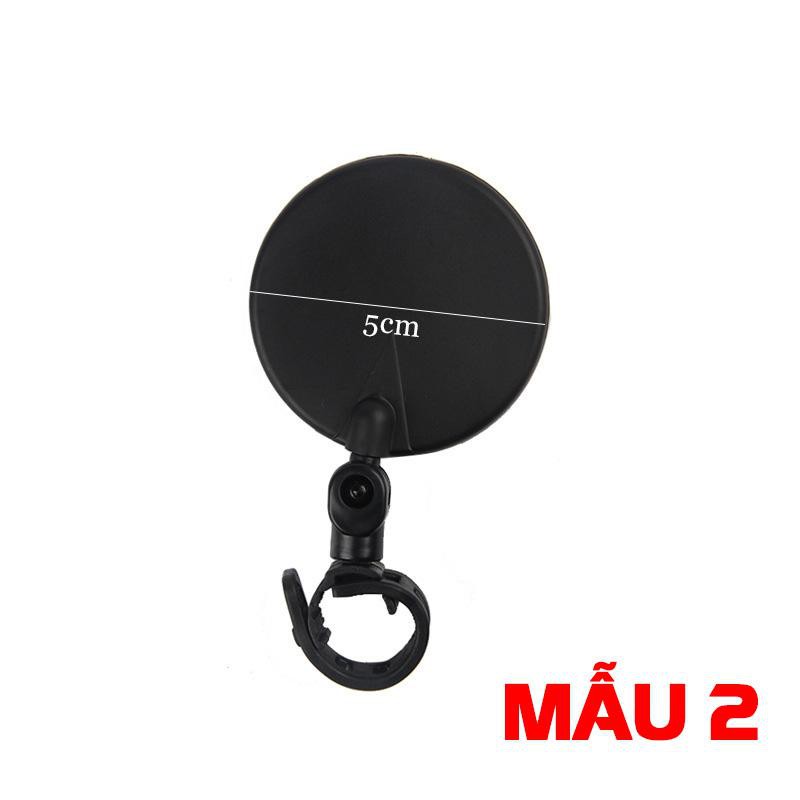 Gương chiếu hậu gắn tay lái điều khiển xe đạp linh hoạt 360 độ
