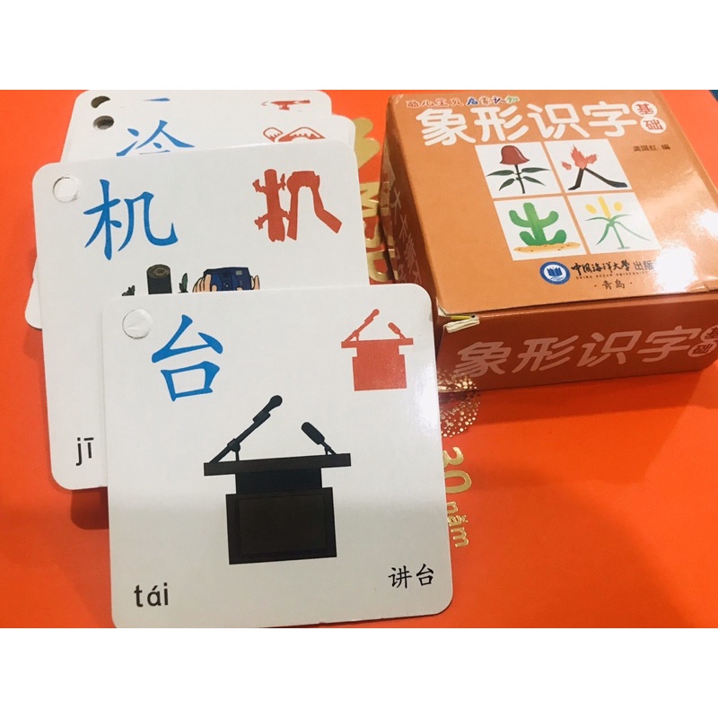 Thẻ Tiếng Trung Flash Card Tiếng Trung Nhận Biết Chữ Tượng Hình