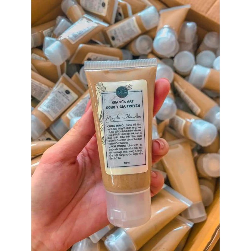 sĩ 2 tuýp (50g) sữa rửa mặt đông y
