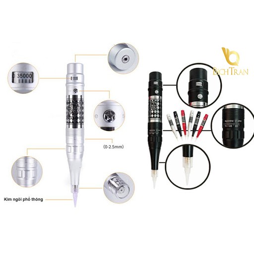 Máy Rồng Phun Môi Mày Mí, Máy Phun Xăm Rồng Chính Hãng