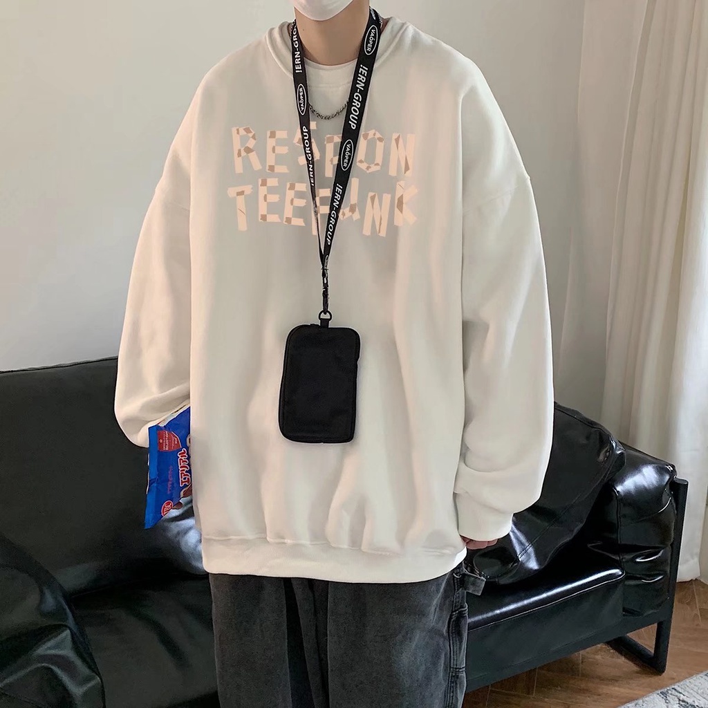 Áo Sweater Nỉ Bông Love Wins Thu Đông Ulzzang hiphop In Unisex Form Rộng Y33