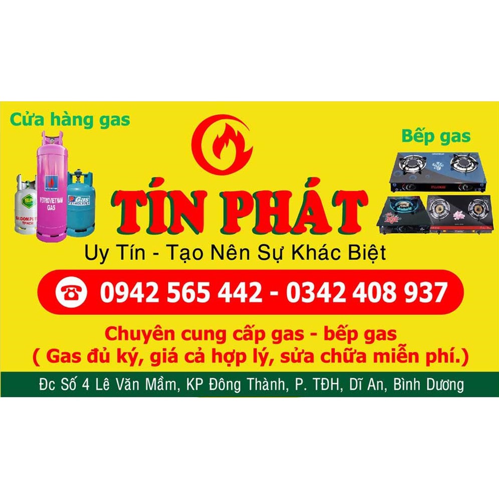 [5 tờ tem nhựa] In decal, tem nhựa dán bình gas, dán quảng cáo chống nước tốt theo yêu cầu