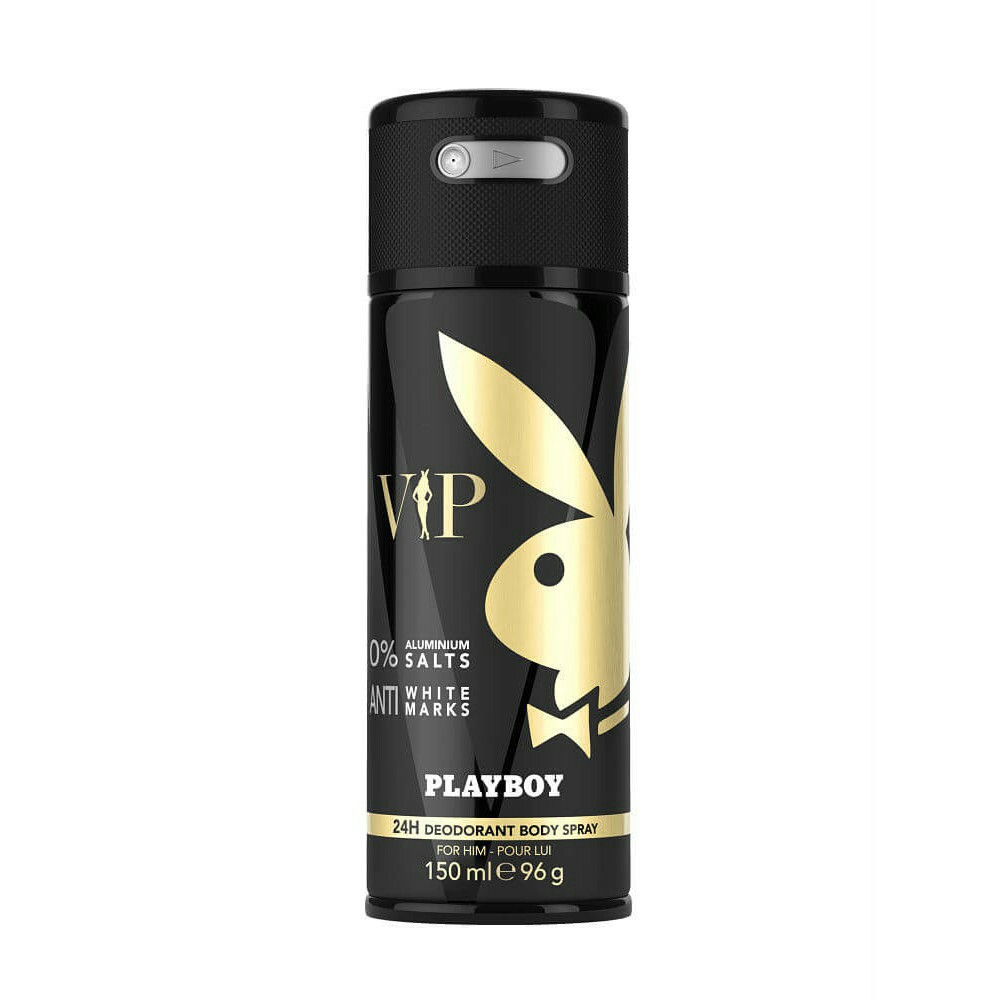 KÍN ĐÁO & CHE TÊN XỊT KHỬ MÙI CHO NAM PLAYBOY 150ML - LƯU HƯƠNG SUỐT 24h Giúp tự tin cả ngày dài