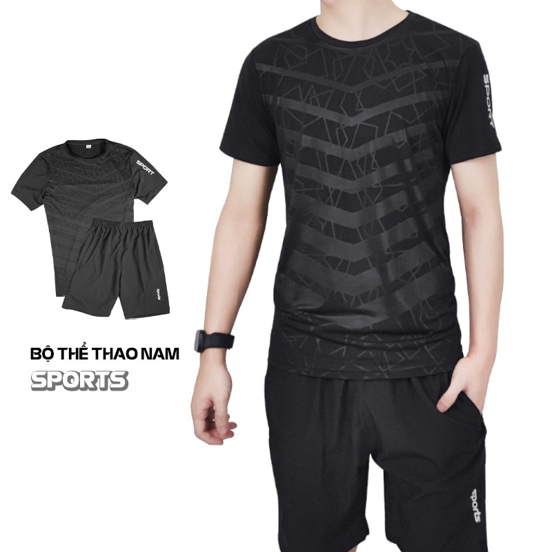 Set Bộ Quần Áo thể thao nam 💖FREESHIP💖 đẹp mã TT22 Áo thun nam, Quần short nam thun mùa hè thoáng mát | BigBuy360 - bigbuy360.vn