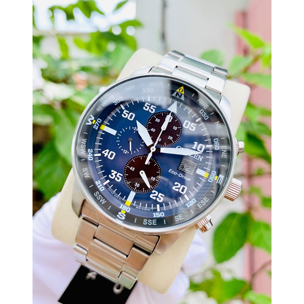 Đồng hồ nam chính hãng Citizen Eco_Drive CA0690-88L - Máy Quartz pin năng lượng ánh sáng - Kính cứng