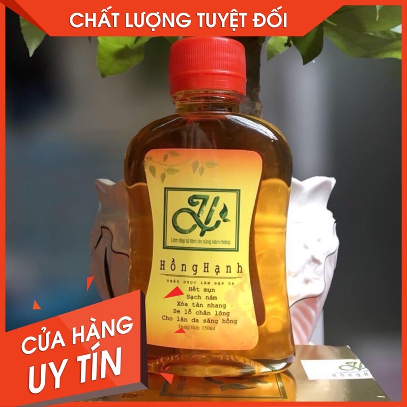 Thảo dược Hồng Hạnh giảm mụn nám tàn nhang và làm đẹp da tự nhiên