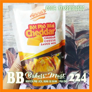 Bột phô mai cheddar anna's - gói 500gr