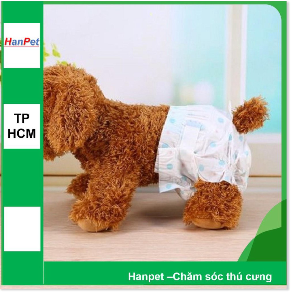 HN HP- Combo 10 miếng bỉm quần dạng dán chó mèo cao cấp (kiểu bỉm quần) loại siêu thấm ĐỦ SIZE