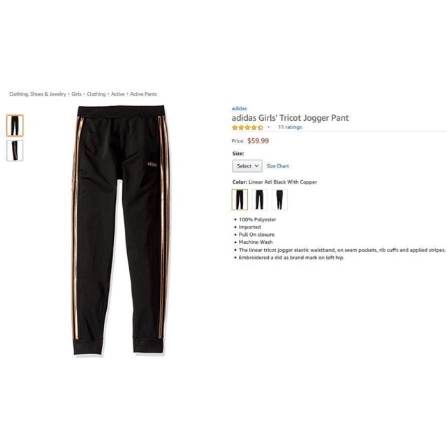 Quần jogger bé gái