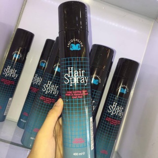 Keo xịt tóc xanh đen