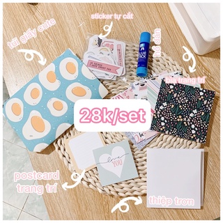 Set làm thiệp handmade