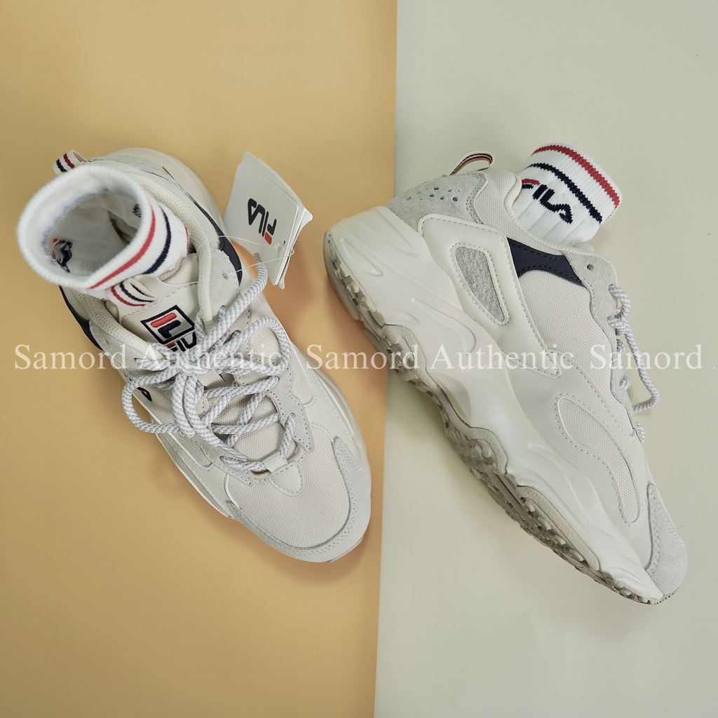 [AUTHENTIC 100%] [SẴN] GIÀY SNEAKER FILA RAY TRACER PHỐI ĐEN ĐỎ CHÍNH HÃNG SALE