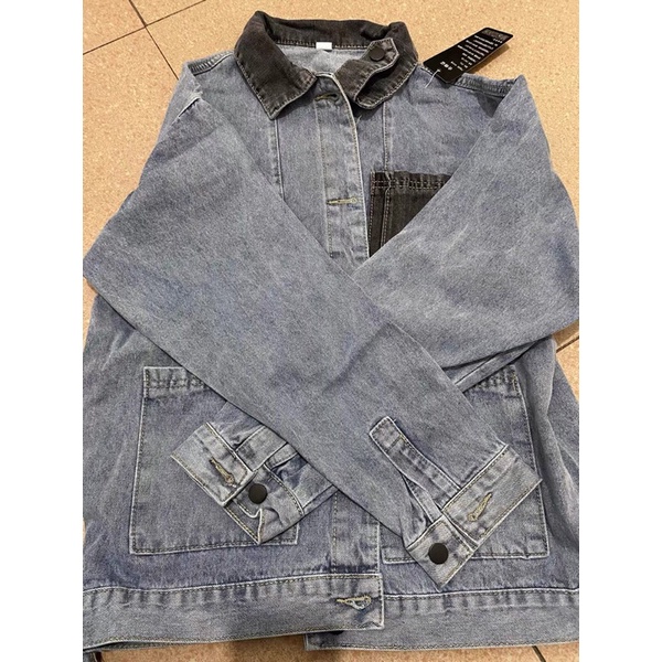 Áo khoác jeans - Jacket oversize denim unisex