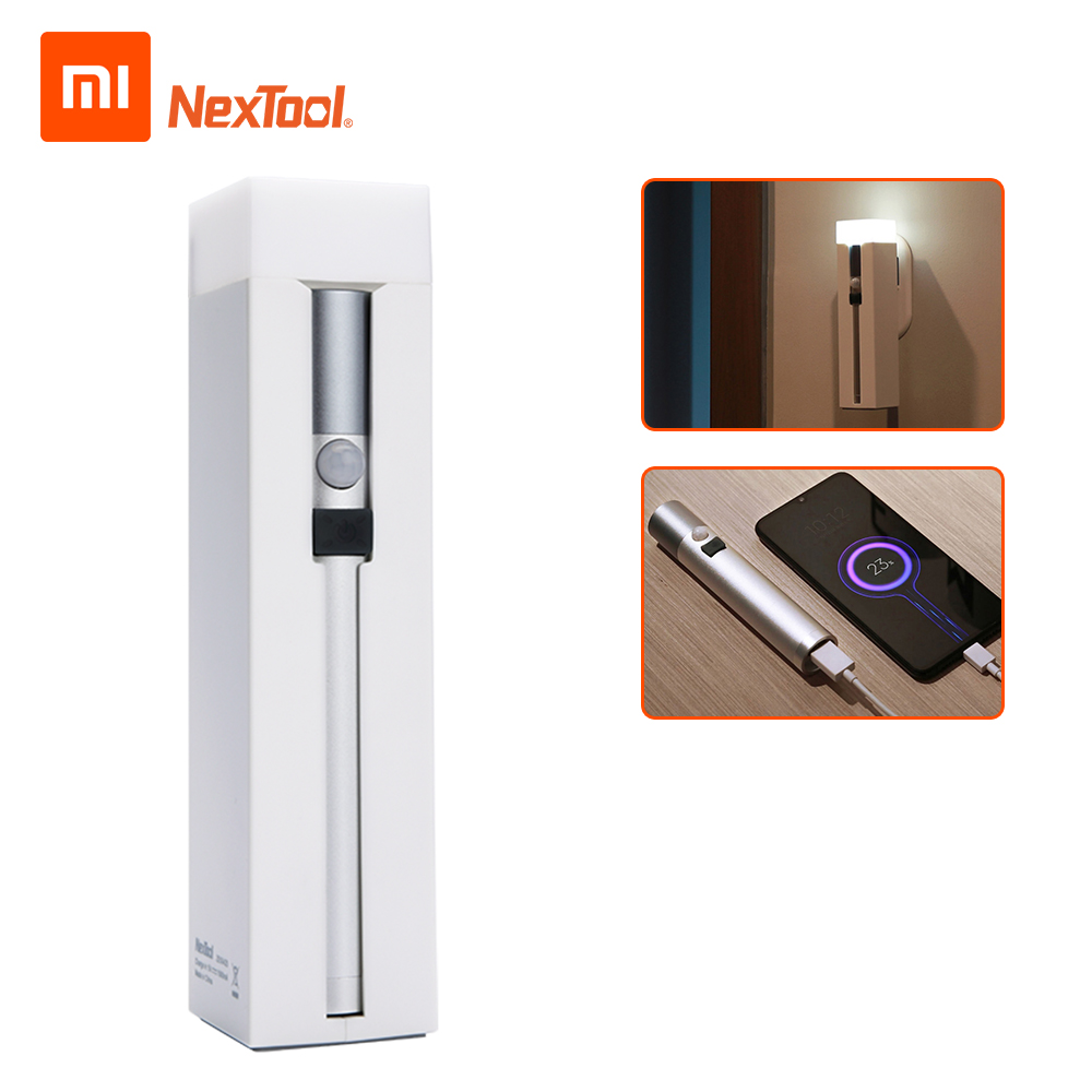 Nextool 3-In-1 Multifunction Mini Torch Lamp Emergency Sensor Flashlight Portable Dual Sensor Lamp