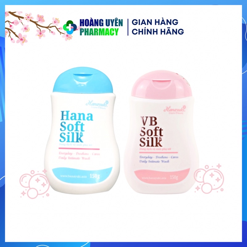 Dung dịch vệ sinh phụ nữ Hana Soft Silk Hanayuki