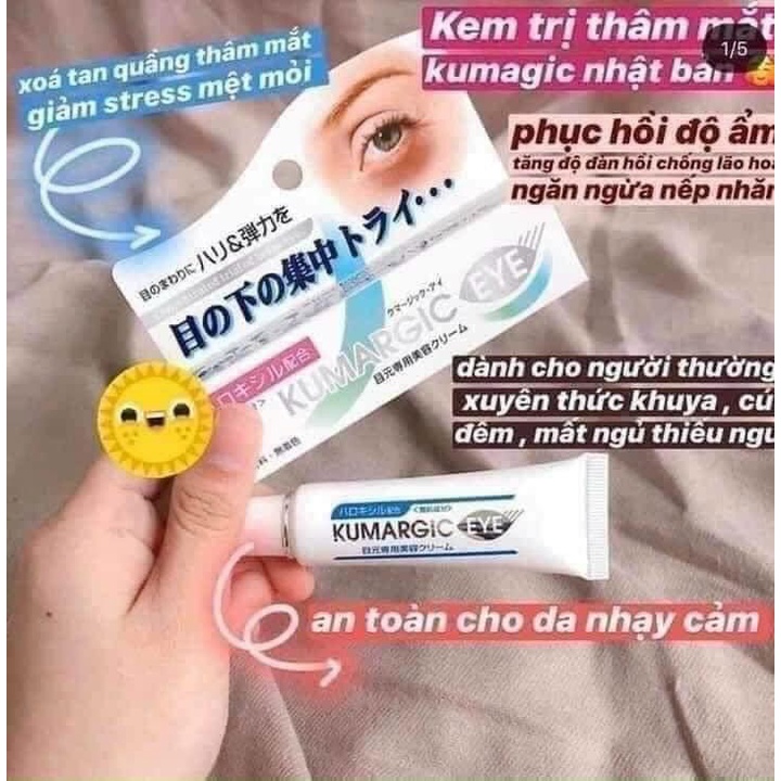 Kem Kumargic Eye Nhật Bản