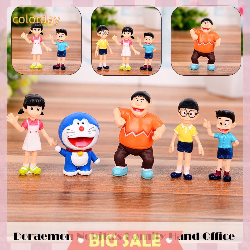 5 đồ chơi mô hình nhân vật hoạt hình Doraemon