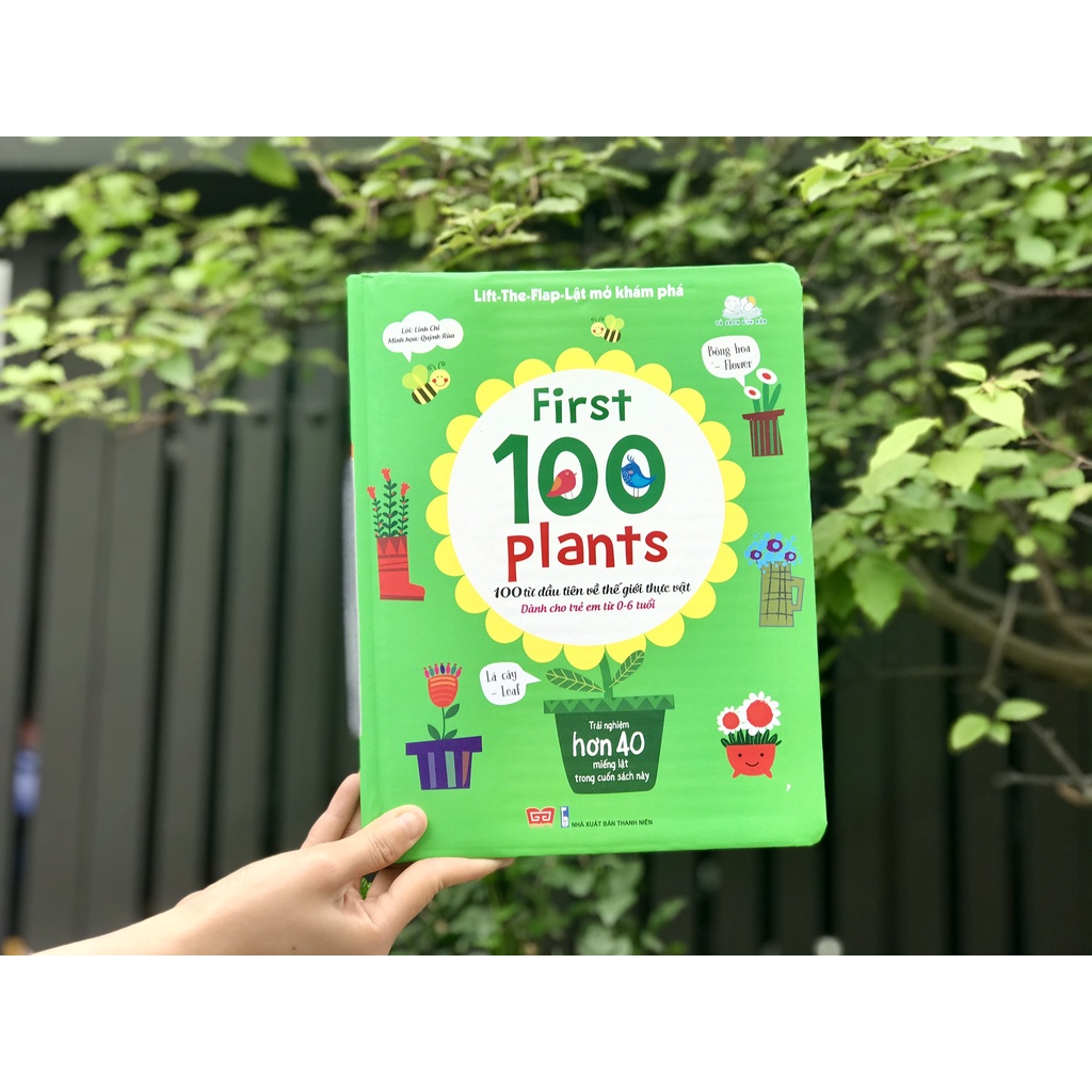 SÁCH - Lật mở khám phá - First 100 Plants - 100 từ đầu tiên về thế giới thực vật