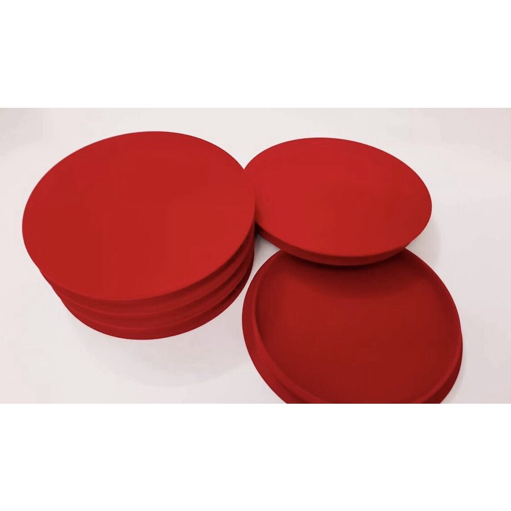 Hộp nhung đỏ đựng kiềng cô dâu cao cấp đường kính 19cm