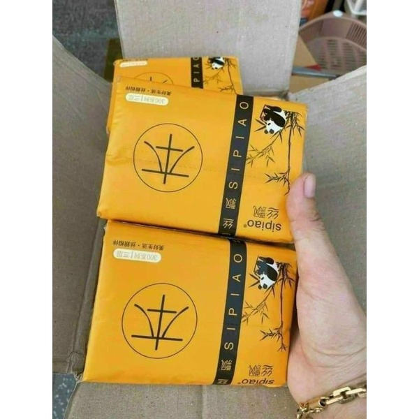 5 Bịt Giấy Ăn Gấu Trúc Siêu Dai