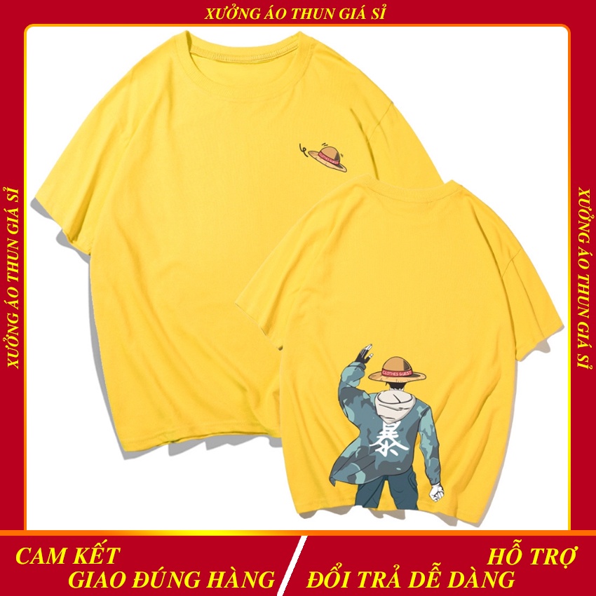 Áo Thun LUFFY Mũ Rơm Siêu Chất - Áo One Piece Đảo Hải Tặc - Monkey Luffy Tshirt